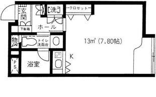 原宿東急アパートメントの物件間取画像